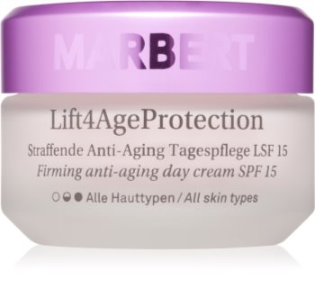Marbert Anti-Aging Care Lift4AgeProtection creme de dia reafirmante e antirrugas SPF 15