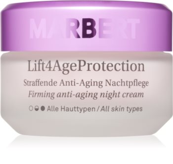 Marbert Anti-Aging Care Lift4AgeProtection zpevňující noční krém proti vráskám