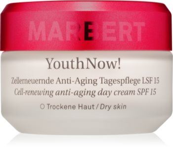 Marbert Anti-Aging Care YouthNow! Anti-Falten-Tagescreme für die Hautzellenerneuerung LSF 15
