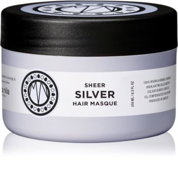 Maria Nila Sheer Silver hydratační a vyživující maska pro blond vlasy