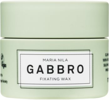 Maria Nila Minerals Gabbro rýchloschnúci tvarujúci vosk pre krátke účesy