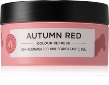 Maria Nila Colour Refresh Autumn Red jemná vyživující maska bez permanentních barevných pigmentů