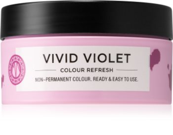 Maria Nila Colour Refresh Vivid Violet Sanfte nährende Maske ohne permanente Farbpigmente