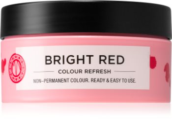 Maria Nila Colour Refresh Bright Red jemná vyživujúca maska bez permanentných farebných pigmentov