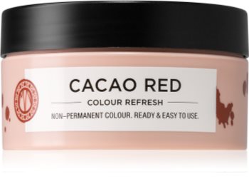 Maria Nila Colour Refresh Cacao Red Sanfte nährende Maske ohne permanente Farbpigmente