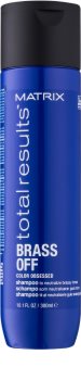 Matrix Total Results Brass Off shampoing neutralisant les reflets jaunes