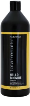Matrix Total Results Hello Blondie zaščitni balzam za blond lase