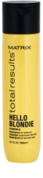 Matrix Total Results Hello Blondie shampoing protecteur pour cheveux blonds