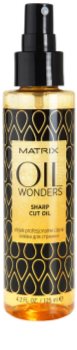 Matrix Oil Wonders vyživující olej pro dokonalý střih vlasů