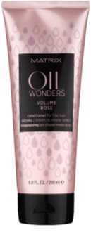 Matrix Oil Wonders Volume Rose kondicionér pro jemné vlasy