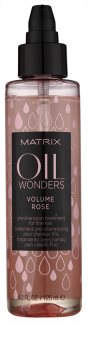 Matrix Oil Wonders Volume Rose tratament pre-sampon pentru par fin