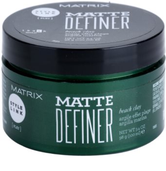 Matrix Style Link Play arcilla matificante con textura de playa