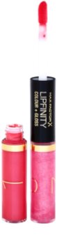 Max Factor Lipfinity Colour and Gloss ruj rezistent si luciu de buze. 2 in 1