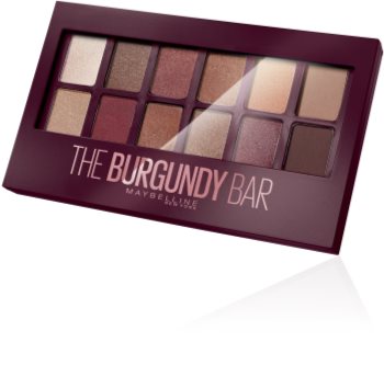 Maybelline The Burgundy Bar palette de fards à paupières