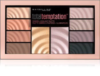 Maybelline Total Temptation paletă cu farduri de ochi