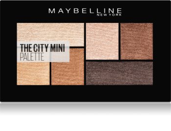 Maybelline The City Mini Palette paletă cu farduri de ochi