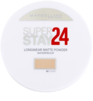 Maybelline SuperStay 24H Long-Lasting pudra rezistenta la umezeala