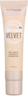 Maybelline Dream Velvet selymes make-up matt hatással