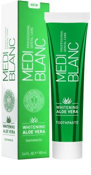 MEDIBLANC Whitening Aloe Vera pasta de dentes regeneradora com efeito branqueador