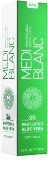 MEDIBLANC Whitening Aloe Vera pasta de dentes regeneradora com efeito branqueador