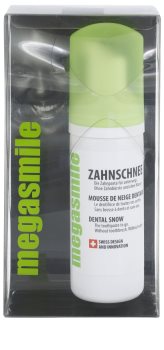 Megasmile Dental Snow Zahnpasta und Mundwasser alles in einem