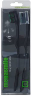 Megasmile Black Whitening cepillo de dientes con carbón activado