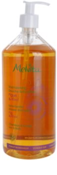 Melvita Hair extra enyhe tusoló sampon hajra és a testre