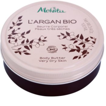 Melvita L'Argan Bio výživné tělové máslo pro velmi suchou pokožku