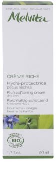 Melvita Les Essentiels crema hidratante alisadora para pieles secas