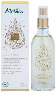 Melvita L'Or Bio Gentle Dry Oil for Face, Body and Hair