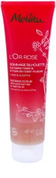 Melvita L'Or Rose exfoliant corp pentru piele neteda si delicata