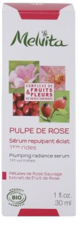 Melvita Pulpe de Rose aufhellendes Serum gegen die ersten Anzeichen von Hautalterung