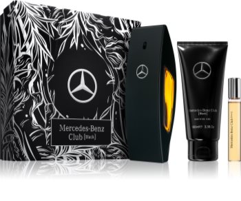mercedes-benz club black woda toaletowa 100 ml   zestaw  