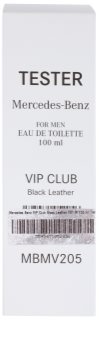 Mercedes-Benz VIP Club Black Leather toaletná voda tester pre mužov 100 ml
