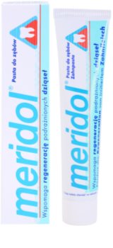 Meridol Dental Care Zahnpasta unterstützt die Regeneration von gereiztem Zahnfleisch