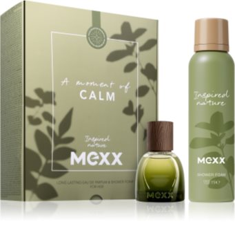 mexx inspired nature for her woda perfumowana 30 ml   zestaw 