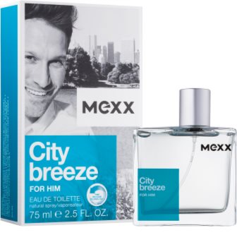 Mexx City Breeze Eau de Toilette für Herren 75 ml