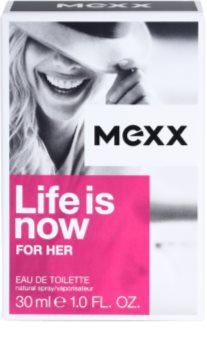Mexx Life is Now for Her toaletní voda pro ženy 30 ml