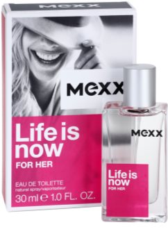 Mexx Life is Now for Her toaletní voda pro ženy 30 ml