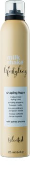 Milk Shake Lifestyling schiuma volumizzante e modellante termoprotettiva