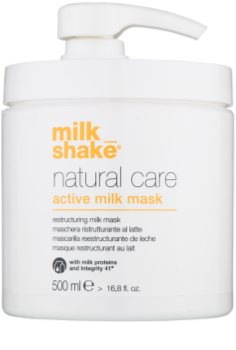 Milk Shake Natural Care Active Milk máscara ativadora de leite para cabelo seco a danificado