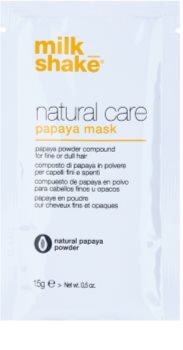 Milk Shake Natural Care Papaya regenerační maska na vlasy s papájou