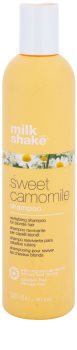 Milk Shake Sweet Camomile šampon s heřmánkem pro blond vlasy