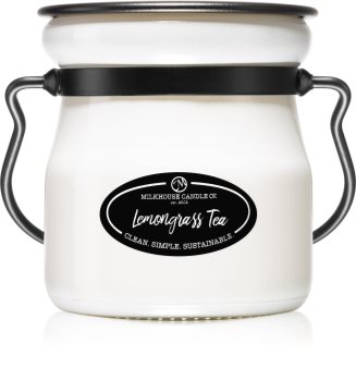 Milkhouse Candle Co. Creamery Lemongrass Tea vonná svíčka 142 g Cream Jar