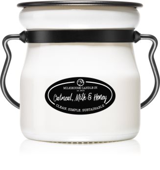 Milkhouse Candle Co. Creamery Oatmeal, Milk & Honey vonná svíčka 142 g Cream Jar