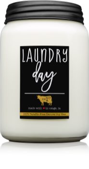 Milkhouse Candle Co. Farmhouse Laundry Day duftkerze Mason Jar 737 g