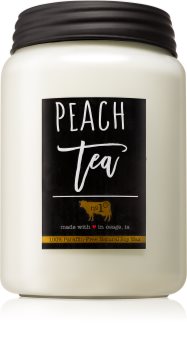 Milkhouse Candle Co. Farmhouse Peach Tea mirisna svijeća 737 g Mason Jar
