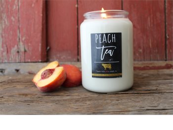 Milkhouse Candle Co. Farmhouse Peach Tea Duftkerze 737 g Mason Jar