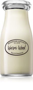 Milkhouse Candle Co. Creamery Warm Wool Duftkerze 227 g Milkbottle
