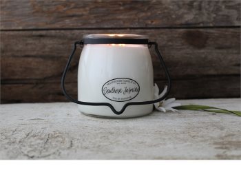 Milkhouse Candle Co. Creamery Southern Jasmine vonná svíčka 454 g Butter Jar
